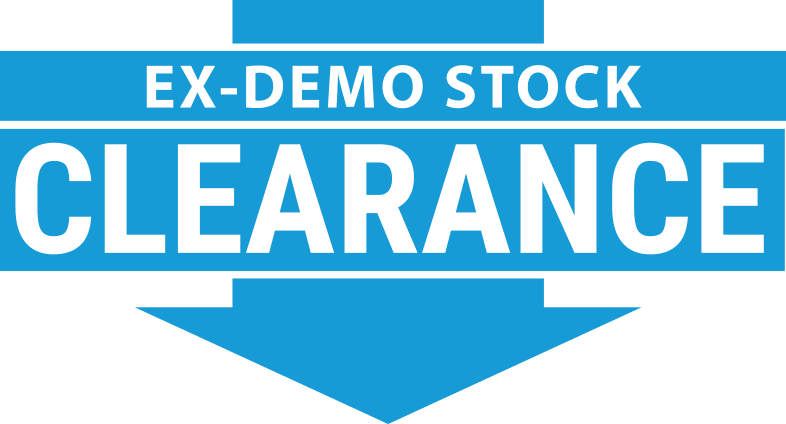 ex-demo stock clearance logo