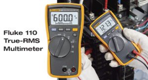 Compact True-RMS meter for electrical troubleshooting. The Fluke 110 is a versatile multimeter for accurately measuring voltage, continuity, resistance and more. Learn more