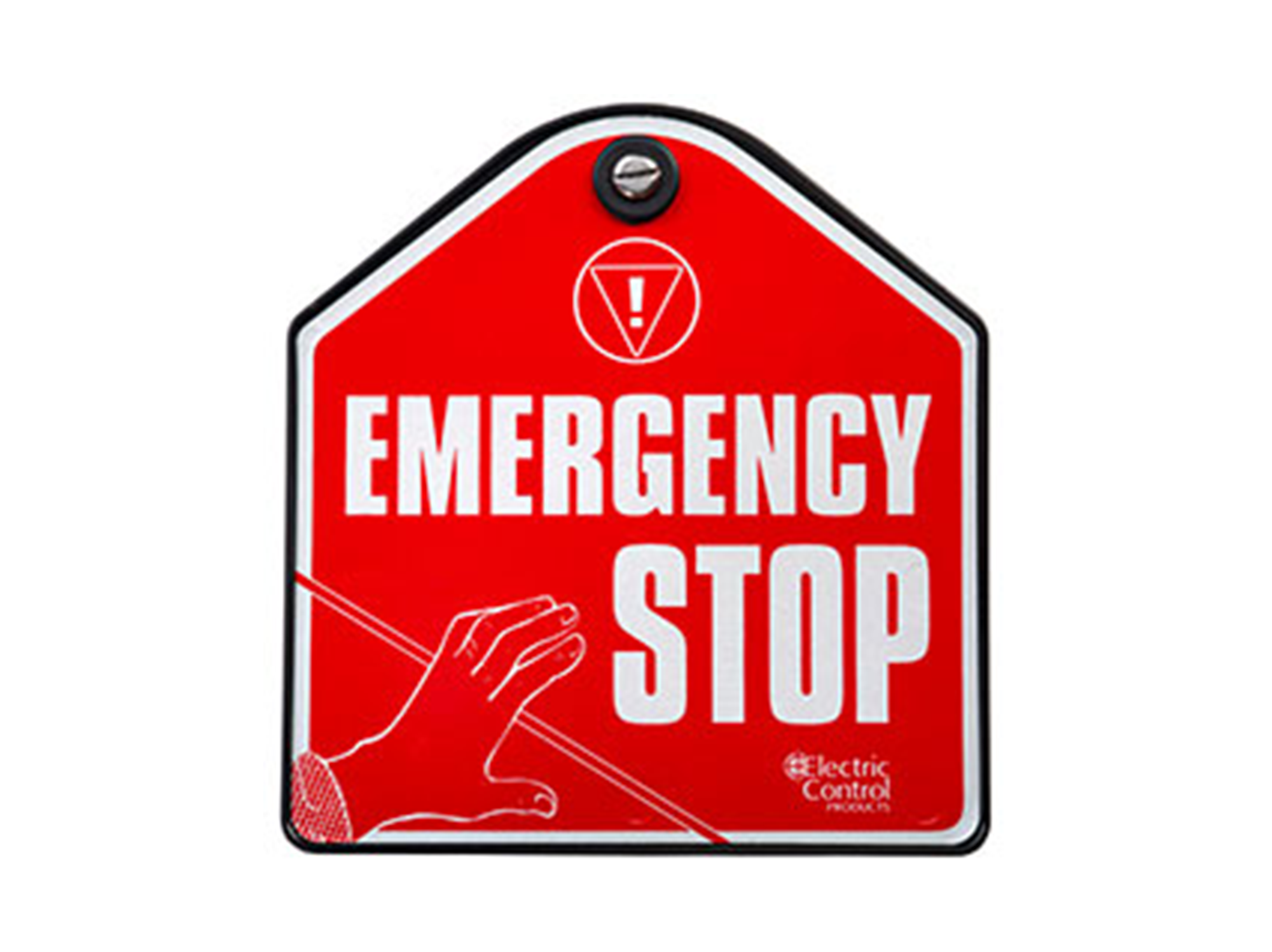Warning Rope Strike Sign Safe-T | Colterlec